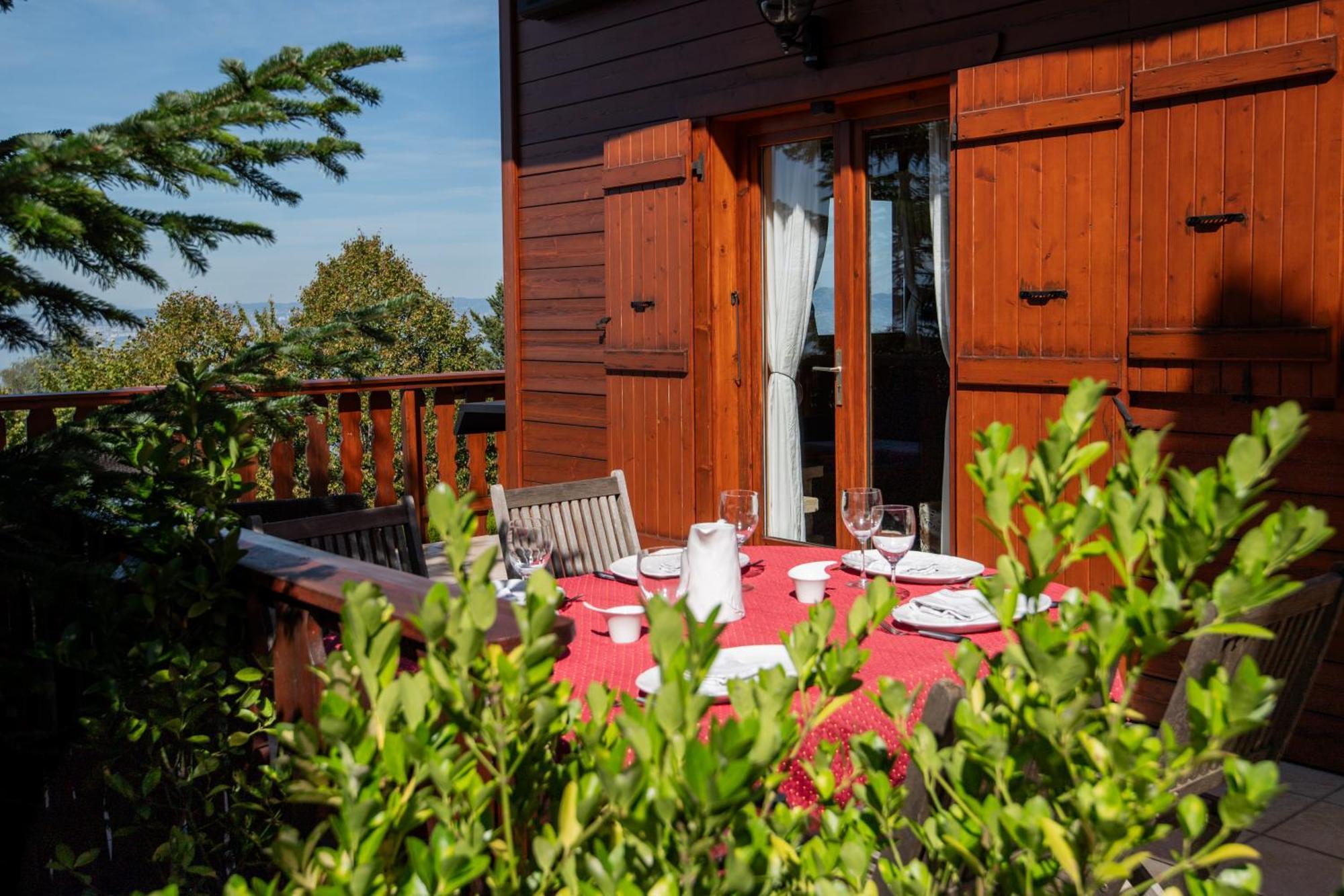 فيلا Chalet Entre Lac Leman Et Montagnes - Le Cocon Du Lac Leman إفيان ليه با المظهر الخارجي الصورة